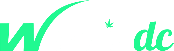 The logo for weedin dc.